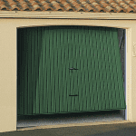 Porte basculante non débordantes