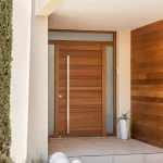 Porte d'entrée Bois