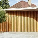 Porte de garage bois personnalisable