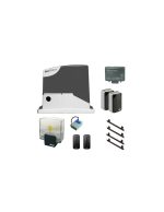 Nice Motorisation Portail Coulissant ROBUS 400 + Crémaillères + Batterie - RBS400BDKCE-CB – Image 2